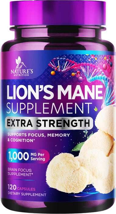 Lions Mane Mushroom – 120 Capsules