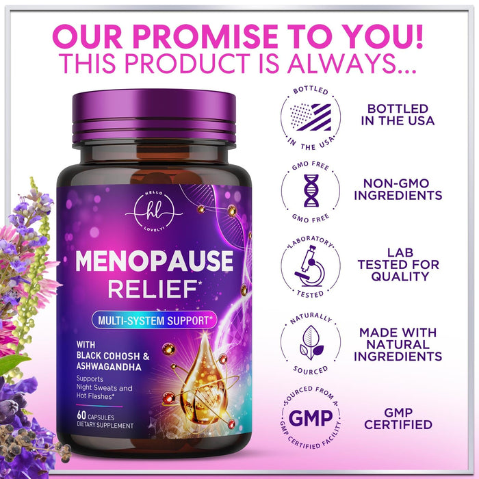 Menopause for Women – 60 Capsules