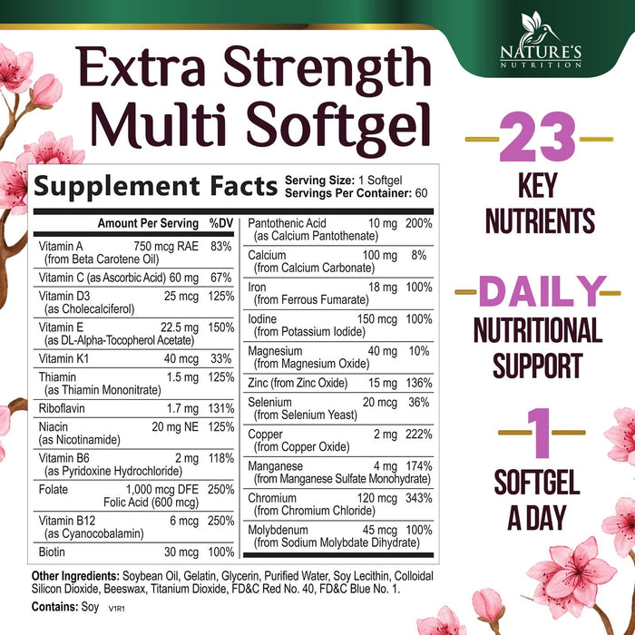 Women’s Daily Multivitamin – 60 Softgels