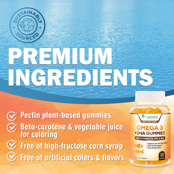 Omega-3 Fish Oil – 120 Gummies