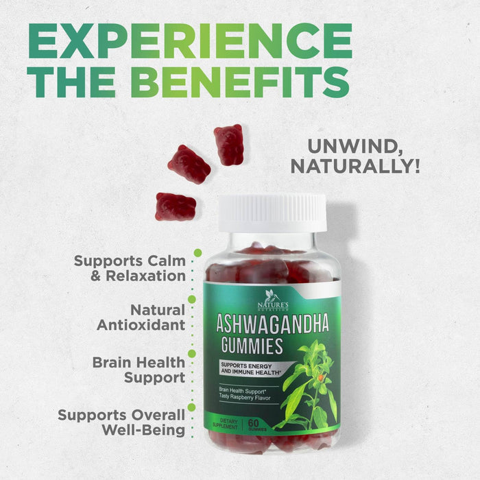 Ashwagandha Gummies – 3000mg – 60 Gummies
