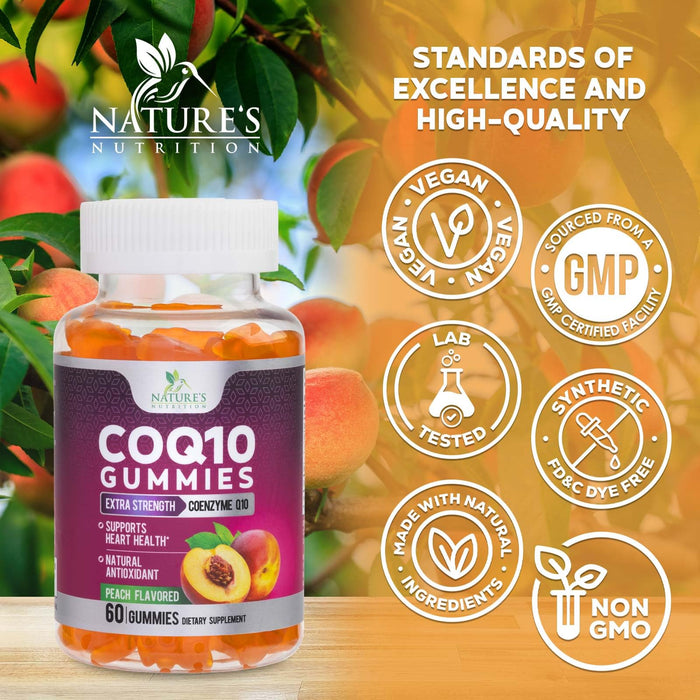 Nutrition CoQ10 Gummies 100mg – 60 Count