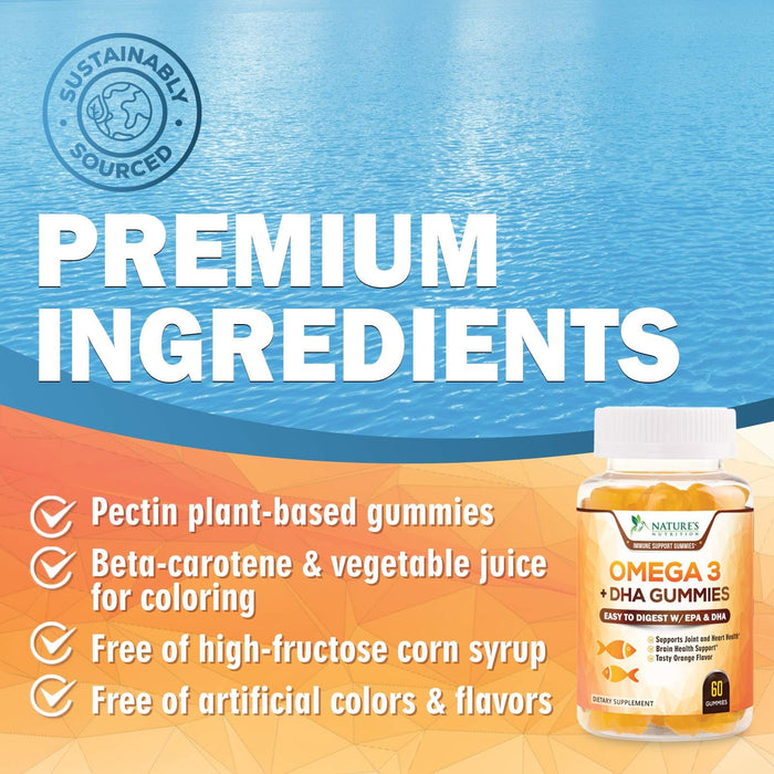 Omega-3 Fish Oil – 60 Gummies
