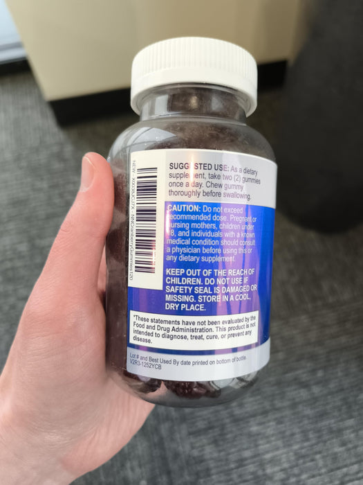 Cranberry Gummies 50:1 Cranberry Extract – 25,000mg – 120 Gummies