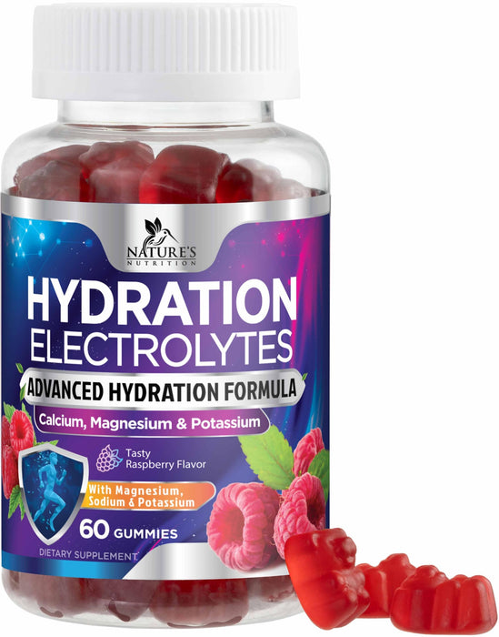 Hydration Electrolyte Gummies – 60 Gummies
