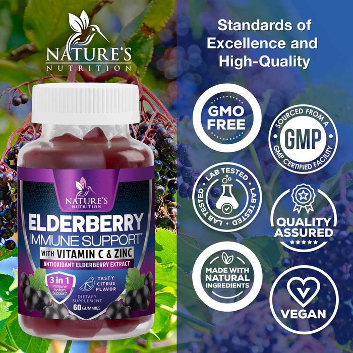 Immune Support Gummies – 60 Gummies