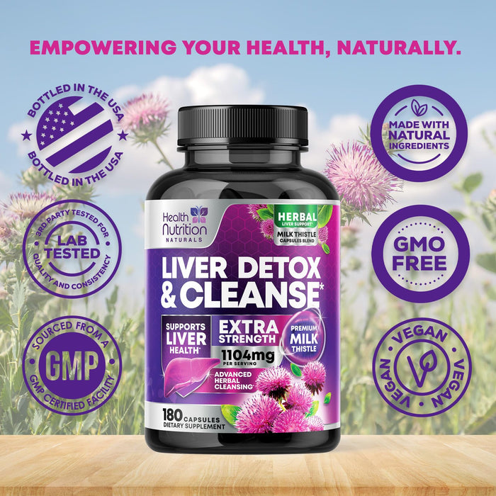 Liver Support Formula – 180 Capsules