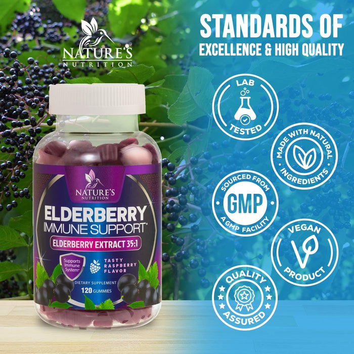 Elderberry – 4200mg – 120 Gummies
