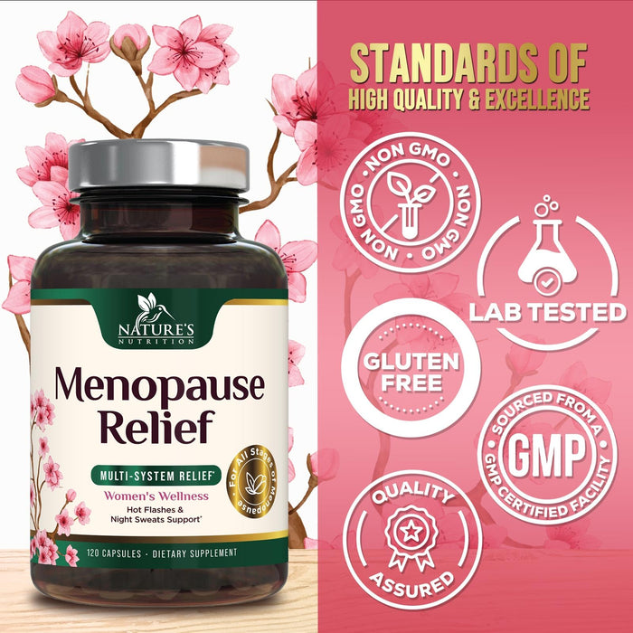 Menopause for Women – 120 Capsules