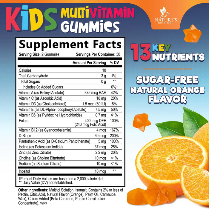 Multivitamin for Kids Gummies – 60 Gummies