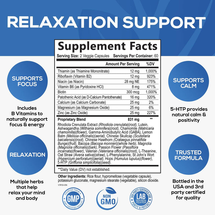 Natural Calm – 60 Capsules