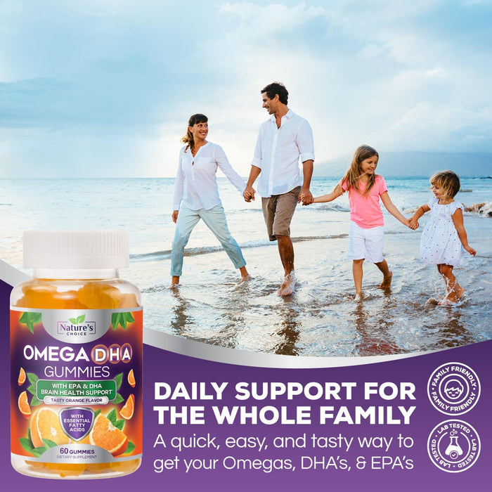 Omega-3 Fish Oil – 60 Gummies