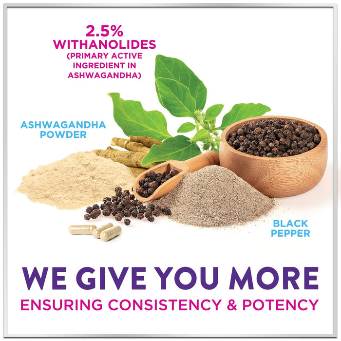 Ashwagandha 2,100 mg – 60 Veggie Capsules