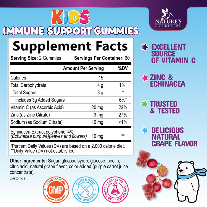 Kids – 120 Gummies