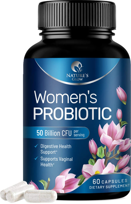 Nature's Glow NGL - Probiotics for Women, Probiotic with 50 Billion CFU, Multi Strains
