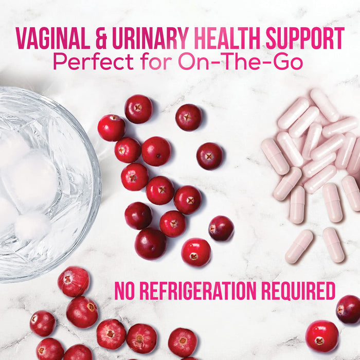 Probiotics for Women, 50 Billion CFU + Prebiotics & Cranberry, Vaginal Women's Probiotic, for Digestive Health, pH & Immune Support, Vegan Strains, No Dairy Soy Gluten, Shelf Stable - 30 Capsules